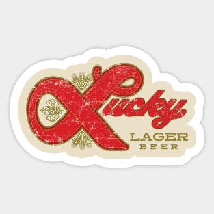 Lucky Lager Sticker